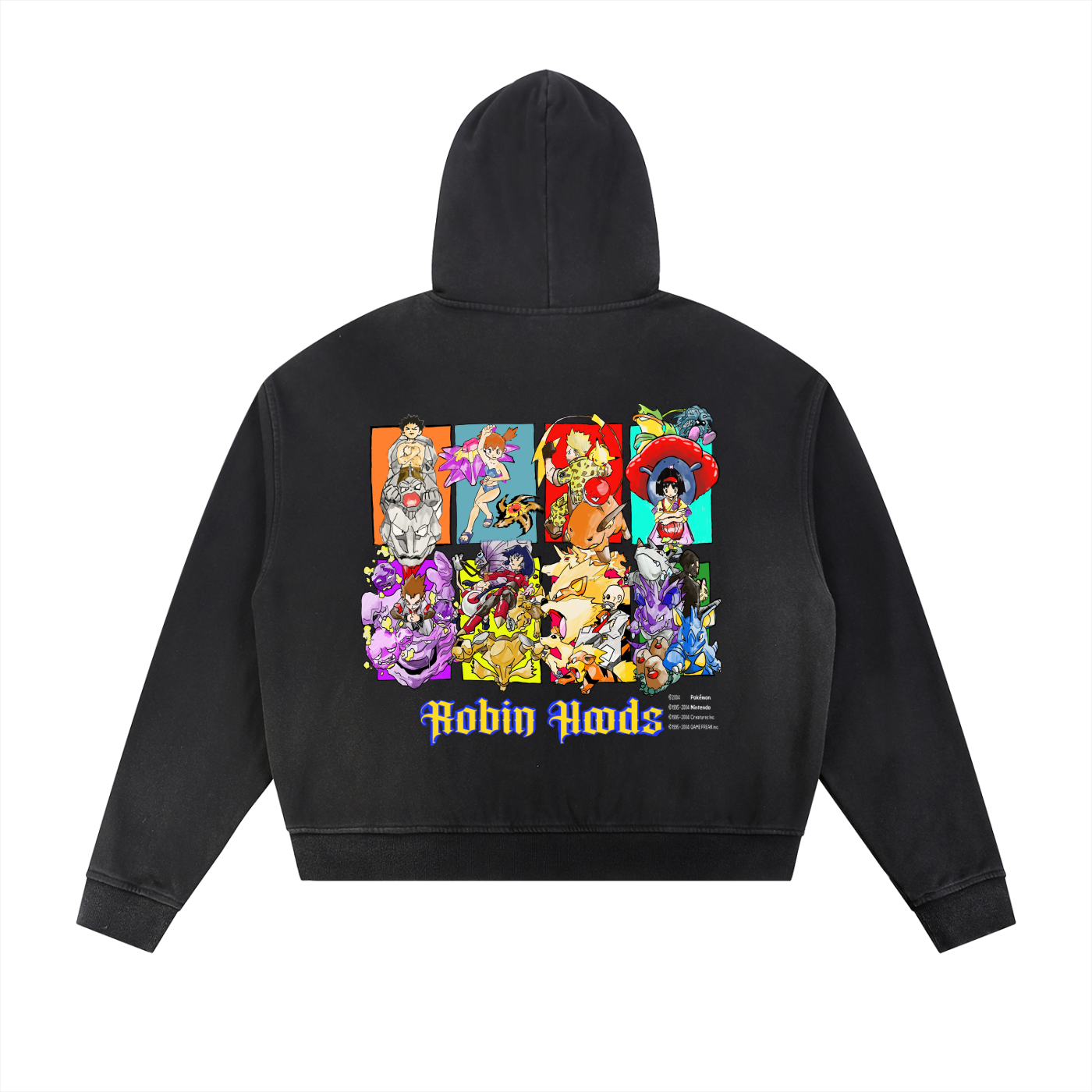 Pocket monsters hoodie.