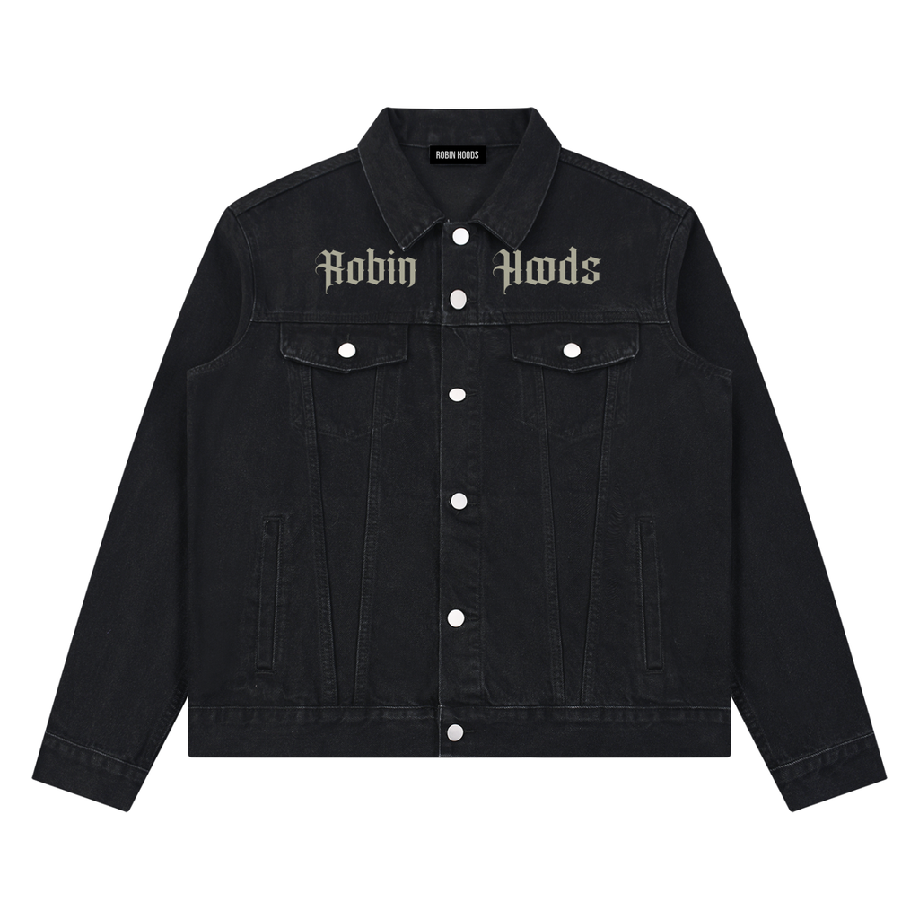Unisex Vintage Wash Denim Jacket