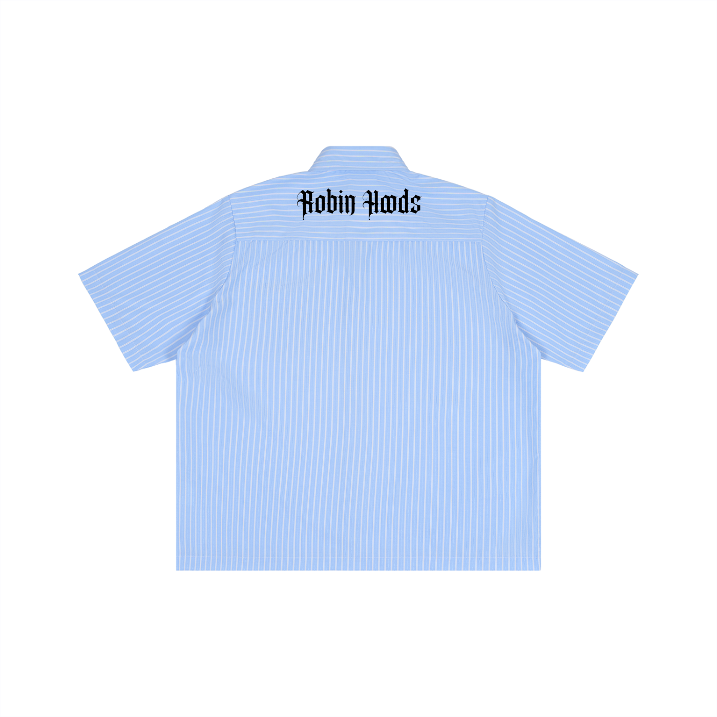 Striped Boxy Short Sleeve Shirt
