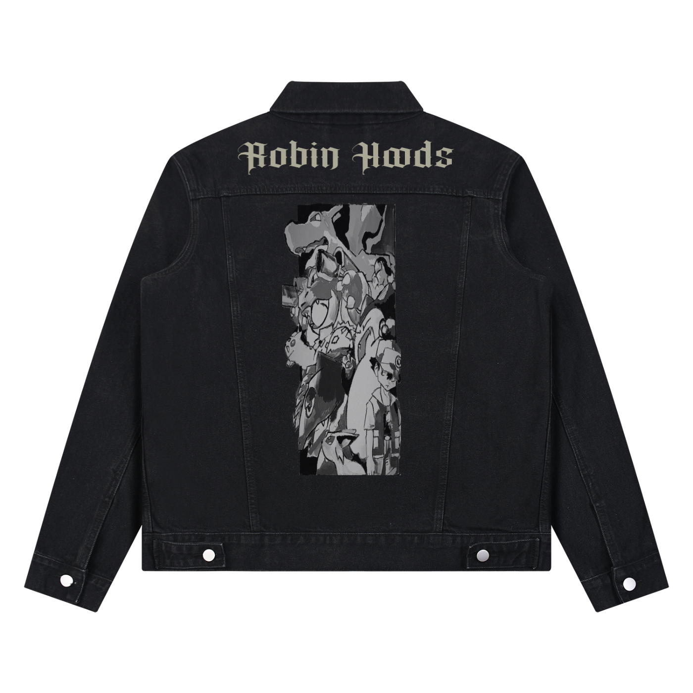 Unisex Vintage Wash Denim Jacket