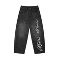 Men's Sunfade Vintage Wash Barrel Leg Jeans